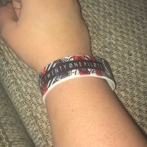 FREE IF BUNDLED!!!  Twenty One Pilots bracelet
